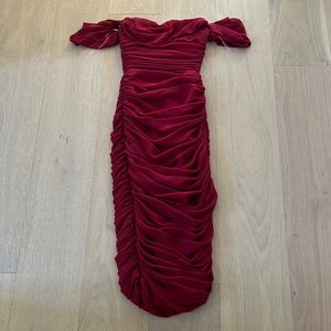House of CB London off the shoulder dress
